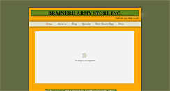 Desktop Screenshot of brainerdarmystore.com